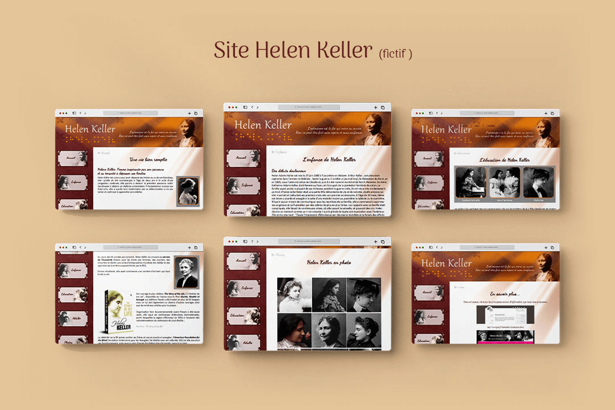 Site Helen Keller